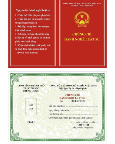 Thủ tục cấp Chứng chỉ hành nghề luật sư từ ngày 01/7/2025