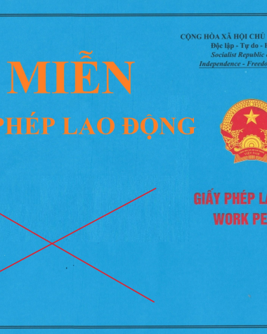 Các lĩnh vực được miễn cấp Giấy phép lao động khi di chuyển trong nội bộ doanh nghiệp